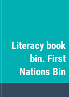 Literacy book bin. First Nations Bin