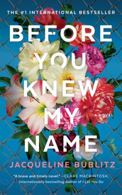Before you knew my name a novel