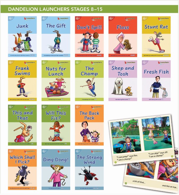 Cover image for Dandelion launchers. 8a-15b