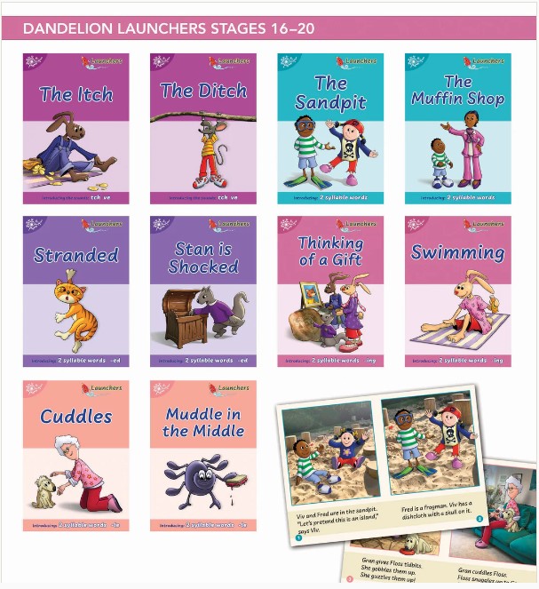 Cover image for Dandelion launchers. 16a-20b