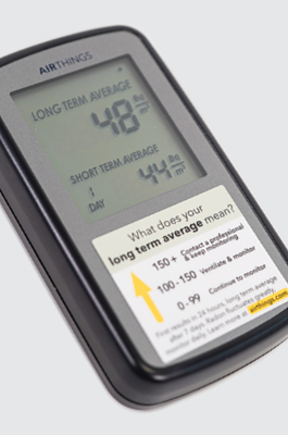 Cover image for Digital radon detector