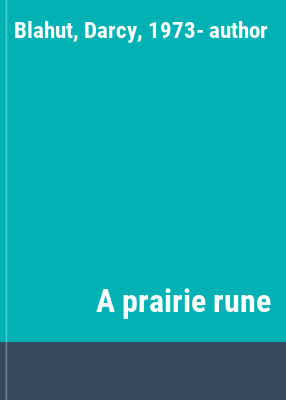 A prairie rune