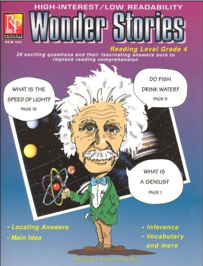 Cover image for Wonder stories. Level 4
